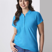 Womens Crew Short Sleeve Polo