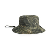 Wide Brim Camo Bucket Hat